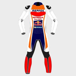 marc marquez repsol motorbike suits back