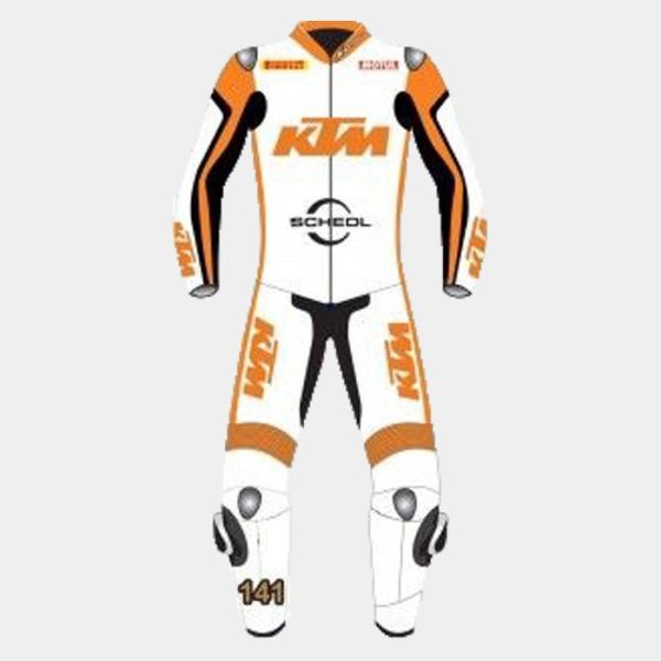 Ktm Motorbike Leather Suit